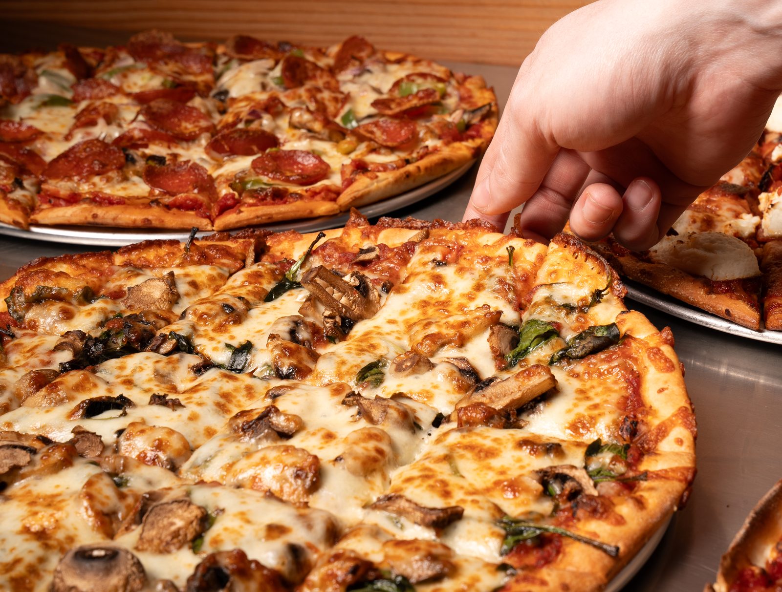 1 free personal pizza — add any topping for just $1
