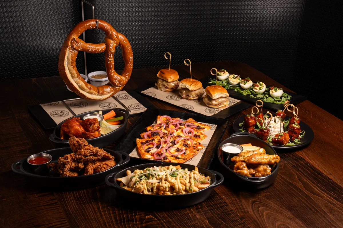5 free Hangover Wings — celery, carrots, and ranch or bleu cheese on the side*